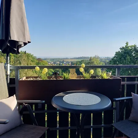Gipfelglueck Mit Fernblick Und Strandkorb Appartement Bad Sachsa