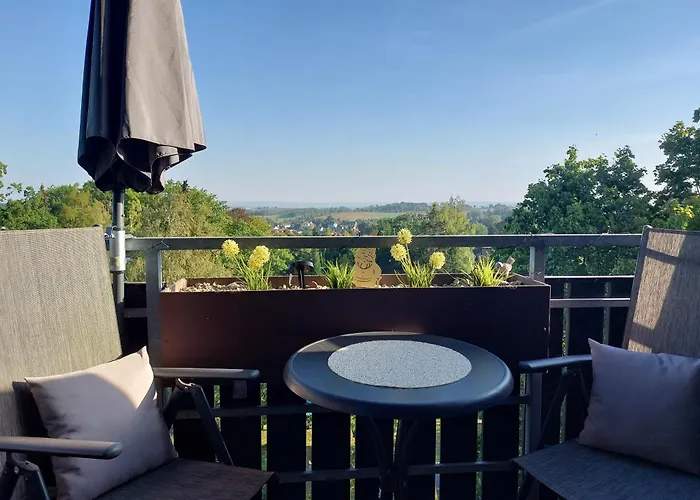 Gipfelglueck Mit Fernblick Und Strandkorb Daire Bad Sachsa